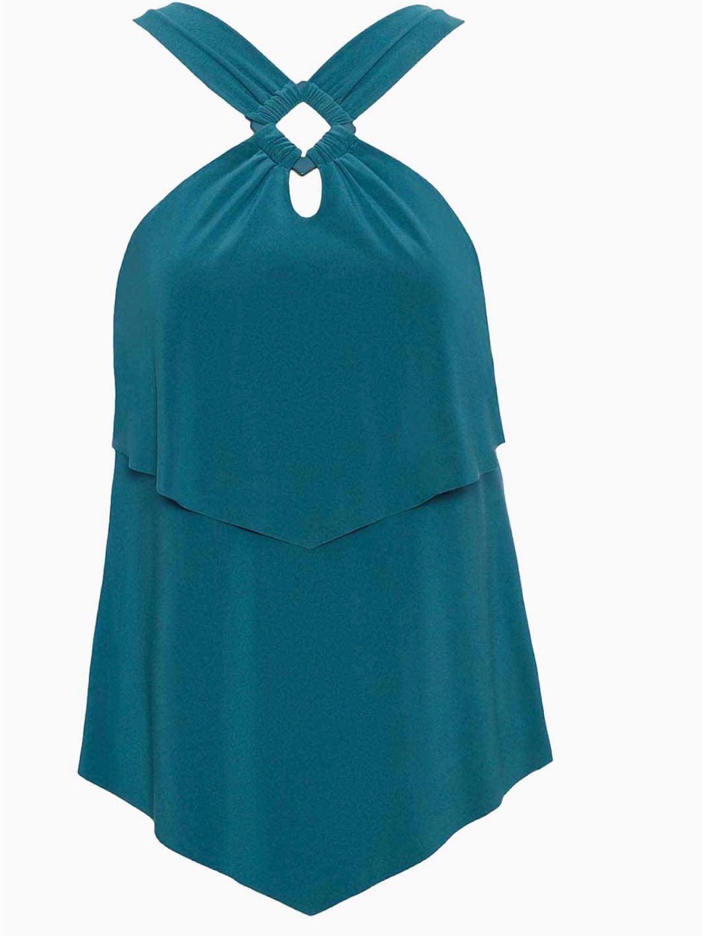 Carolina Tankini Top Magicsuit size 10 Palm Color
